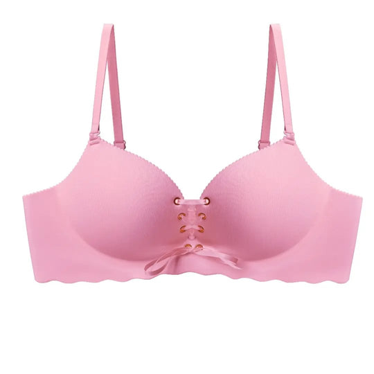 🚨 VIRAL COMFORT BRA 💕 Seamless Push-Up Support Bra ✨ Breathable, Wire-Free Lift &amp; Invisible Under Any Outfit 💖🔥