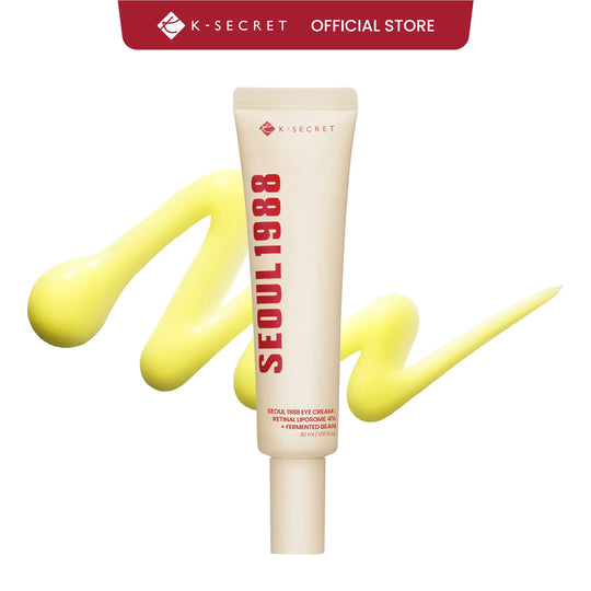 [KSECRET Official] SEOUL 1988 Retinal Eye Cream – Formulated with Advanced Retinal Liposome 4% | Intensive Eye Care for Dark Circles, Fine Lines &amp; Under-Eye Bags | Korean Skincare