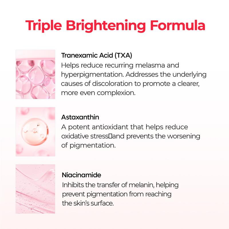 TX Astaxanthin Glow Wrapping Duo | Tranexaminsyre&amp;Astaxanthin&amp;Niacinamid til komplet pleje af mørke pletter