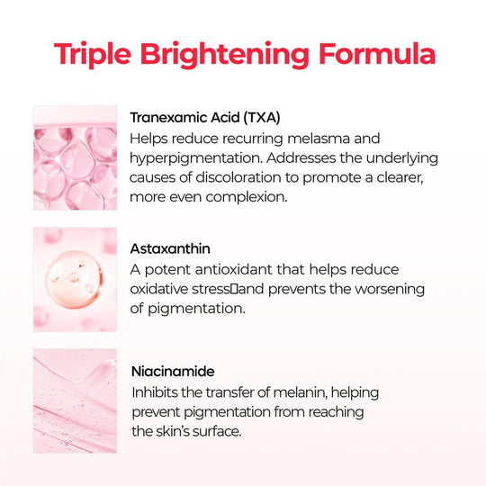 TX Astaxanthin Glow Wrapping Duo | Tranexaminsyre&amp;Astaxanthin&amp;Niacinamid til komplet pleje af mørke pletter