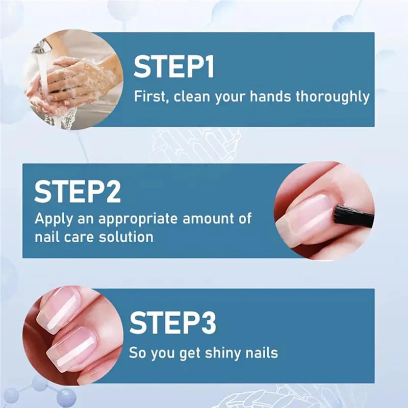 💝💅LAST DAY - BUY 1 GET 1 FREE!!💝3 Days Nail Care - Keratin Amino Acid Formula, Suitable for Soft and Fragile Nails