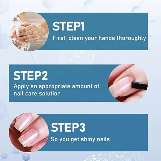💝💅LAST DAY - BUY 1 GET 1 FREE!!💝3 Days Nail Care - Keratin Amino Acid Formula, Suitable for Soft and Fragile Nails