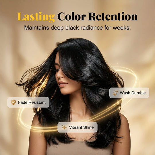 🔥 BUY 1 GET 1 FREE! 🌿 Plant-Based Comb-In Hair Dye Cream ✨ Instant Gray Coverage &amp; Natural-Looking Color