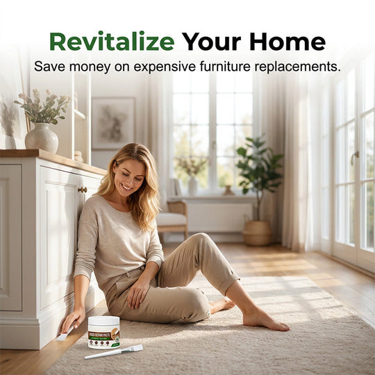 🥳2026 HOT SALE🥳💞50K+ SOLD!🛡️🪑 49% OFF! Furniture &amp; Floor Repair Paste – Works on tables, cabinets &amp; wooden floors. Covers scuffs &amp; peeling. No more ugly scratches! 🏠✅