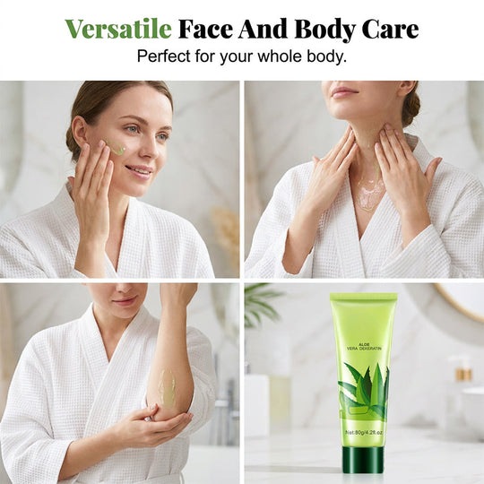 🎁 BUY 2 GET 1 FREE! 🌿 Aloe Vera Deep Cleansing Exfoliating Gel ✨ Smooth, Fresh &amp; Glowing Skin