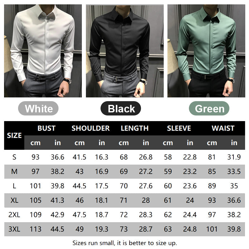Men's Wrinkle-Free Button-Down Shirt