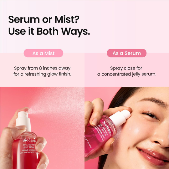 💖 BIODANCE Collagen Peptides Jelly Serum Mist ✨ Deep Hydration, Collagen Care &amp; Glass Skin Radiance 🇰🇷✨
