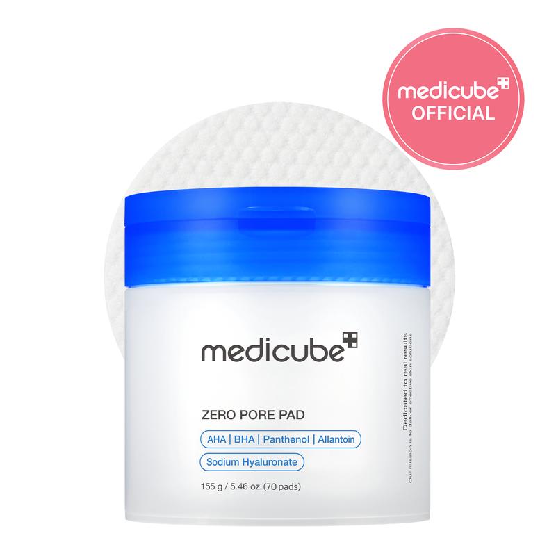 [medicube Official] Zero Pore Pads (AHA + BHA) | Toner Pads for Smoother Skin
