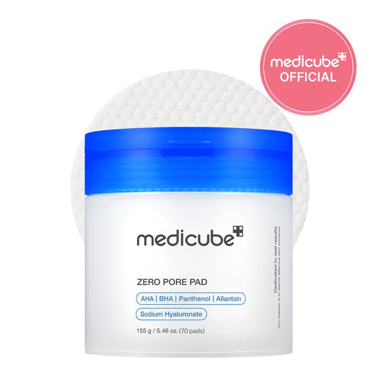 [medicube Official] Zero Pore Pads (AHA + BHA) | Toner Pads for Smoother Skin