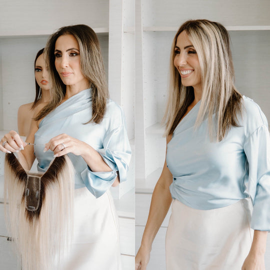 🔥 DERNIER JOUR – 90 % DE RÉDUCTION ! 💇‍♀️ Complément capillaire hybride ✨ Cheveux instantanément plus épais &amp;  Couverture naturelle indétectable