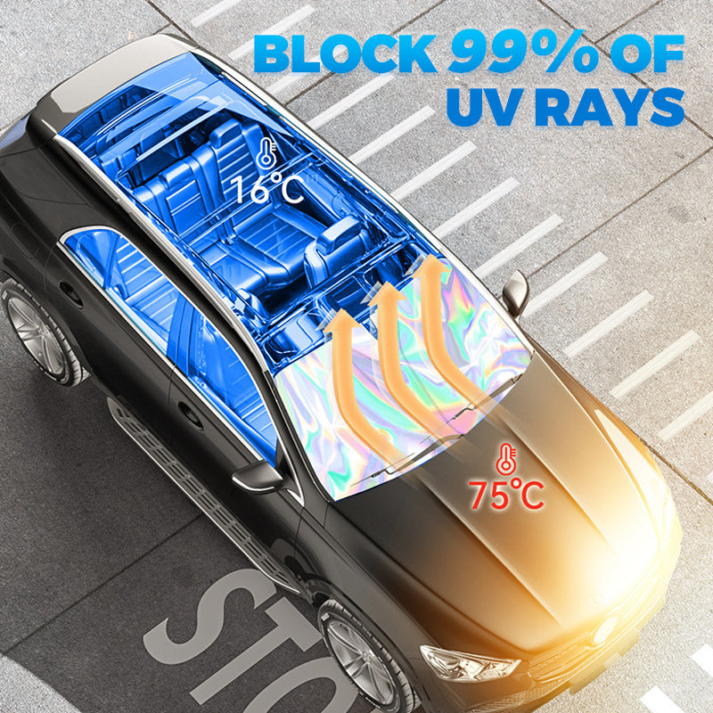 🌈Лятна гореща разпродажба 50% отстъпка🌞Лазерен сенник за предно стъкло на автомобил