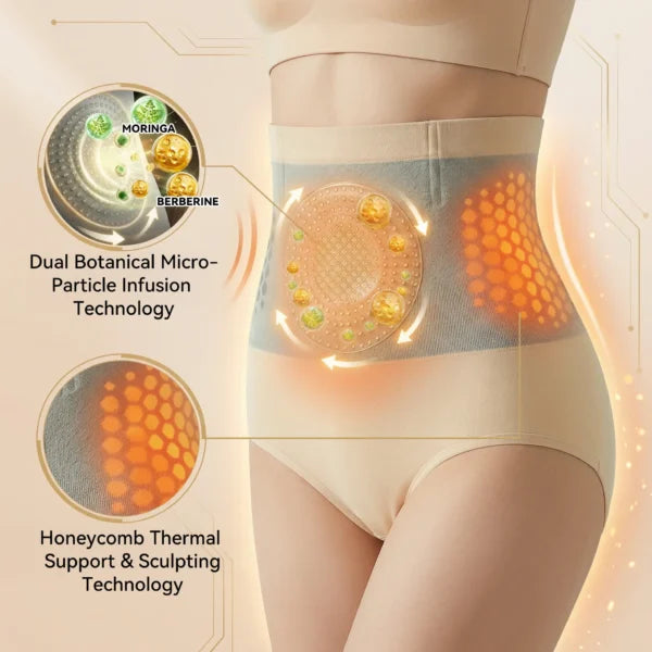 🥳2026 HOT SALE🥳💞80K+ SOLD!🌸🧘‍♀️ 40% OFF! Thermogenic Tummy Control Shorts – 30‑min daily wear, activates warmth &amp; boosts circulation. Supports firmer, smoother contour. No gym needed. A smart shapewear choice. 👵✨