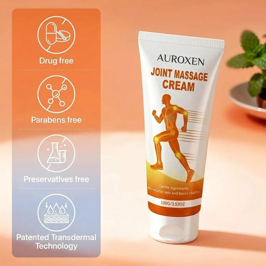 Auroxen™ Krém pro okamžitou úlevu kloubů &amp; svalová masáž