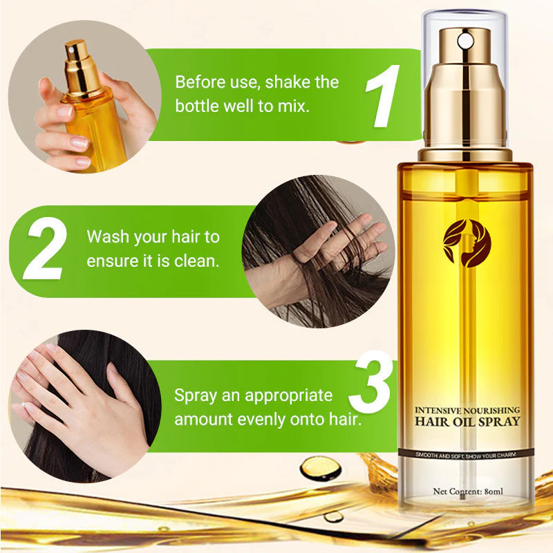 💞50K+ SOLD!💁‍♀️🌿Intensive Nourishing Hair Oil Spray ✨