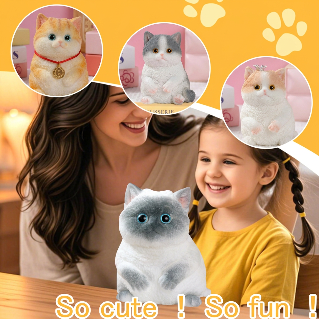 🎁 BUY 2 GET 1 FREE! 🐱 Soft &amp; Cuddly Cat – Stress-Relief Squeezable Toy ✨ Super Soft, Squishy &amp; Perfect for Relaxation 💖