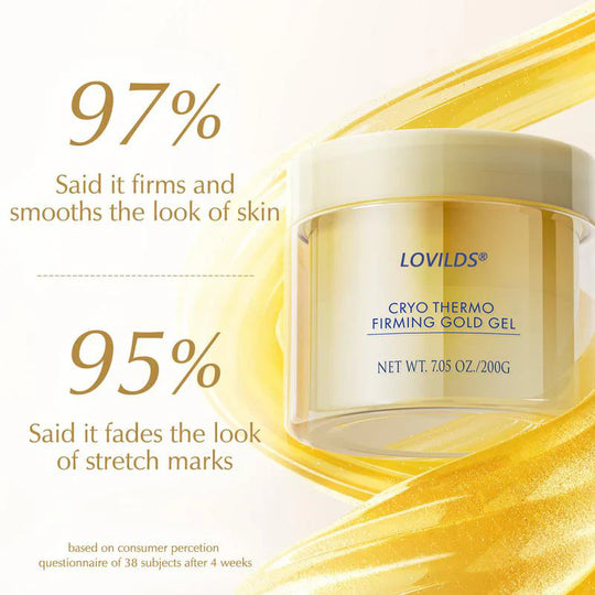 🌿🌿LOVILDS® Opstrammende Burn Gold Massagecreme⏳SIDSTE DAG 30% RABAT)✨