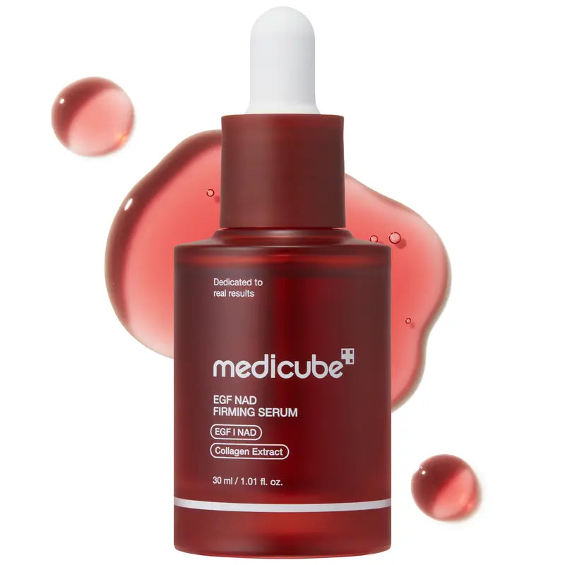 [NEW] [medicube] NAD+ EGF Firming Serum | NAD+, EGF, Collagen Extract, Anti-aging, Plumping, Radiance Boosting Serum | Cares for Look of Fine Lines, Skin Elasticity &amp; Firmness For Youthful-looking Skin (30ml / 1.01 fl. oz.) | Korean Skincare, K-Beauty