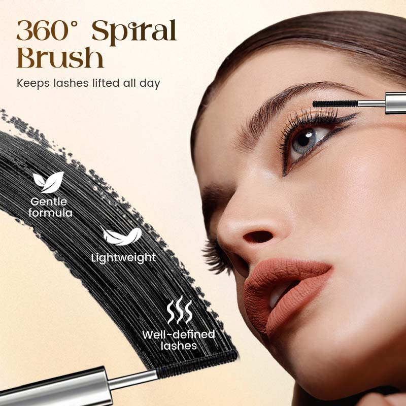 💐🔥 BUY 1 GET 1 FREE! 💥 Waterproof Curling &amp; Lengthening Mascara ✨ 24H Waterproof, Smudge-Proof, Volumizing &amp; Long-Lasting Curl 👁️💖