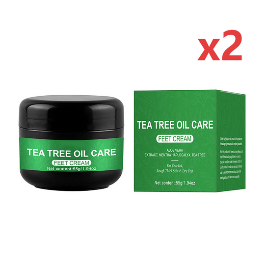 👣🔥 Buy 2 Get 1 Free! 🌿 Natural Tea Tree Oil Foot Care ✨ Refreshing, Nourishing &amp; Gentle Daily Care for Soft, Smooth Feet 💚