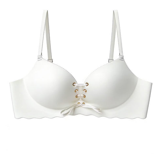 🚨 VIRAL COMFORT BRA 💕 Seamless Push-Up Support Bra ✨ Breathable, Wire-Free Lift &amp; Invisible Under Any Outfit 💖🔥