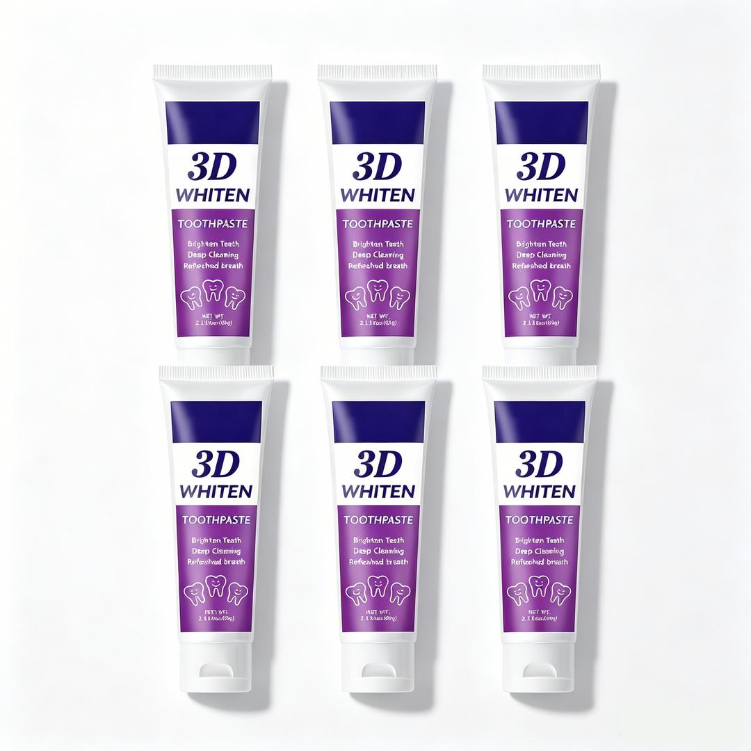 🦷 50% OFF TODAY! ✨ 3D Whitening Toothpaste with Natural Extracts 🌿 Removes Surface Stains &amp; Reveals a Brighter Smile