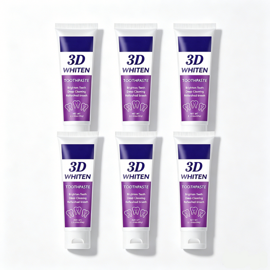 🦷 50% OFF TODAY! ✨ 3D Whitening Toothpaste with Natural Extracts 🌿 Removes Surface Stains &amp; Reveals a Brighter Smile