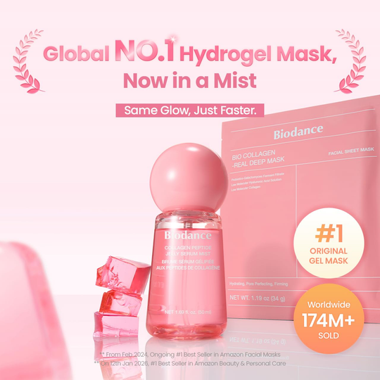 💖 BIODANCE Collagen Peptides Jelly Serum Mist ✨ Deep Hydration, Collagen Care &amp; Glass Skin Radiance 🇰🇷✨