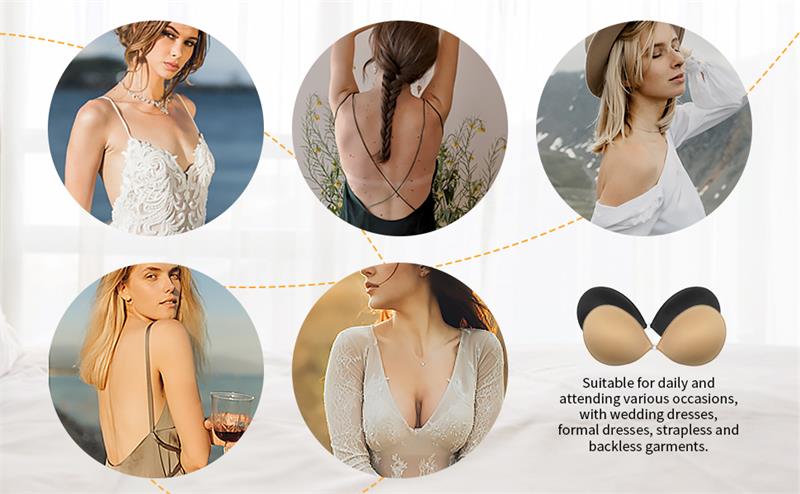💕Invisible Silicone Adhesive Bra