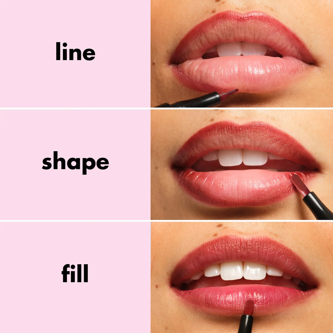 e.l.f Main Stain Lipliner Marker - Long-Lasting Lip Color Tool for Precise Lip Definition (Beauty &amp; Personal Care Makeup Accessory)