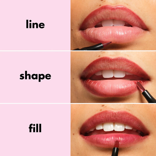 e.l.f Main Stain Lipliner Marker - Long-Lasting Lip Color Tool for Precise Lip Definition (Beauty &amp; Personal Care Makeup Accessory)