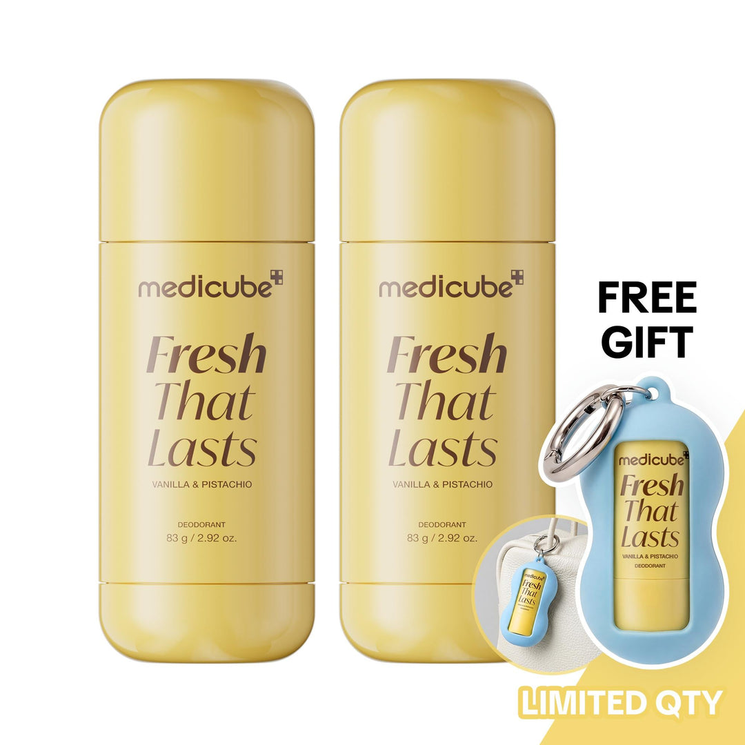 [NEW] [medicube] Deodorant Vanilla &amp; Pistachio Fresh That Lasts | 24 Hour Odor Control, No Aluminum, Baking Soda, Parabens, Phthalates, Ethanol | Brightening &amp; Smoothing for Dark Underarms with Koic Acid &amp; Turmeric | Korean Skincare, K-Beauty