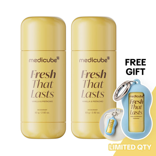 [NEW] [medicube] Deodorant Vanilla &amp; Pistachio Fresh That Lasts | 24 Hour Odor Control, No Aluminum, Baking Soda, Parabens, Phthalates, Ethanol | Brightening &amp; Smoothing for Dark Underarms with Koic Acid &amp; Turmeric | Korean Skincare, K-Beauty