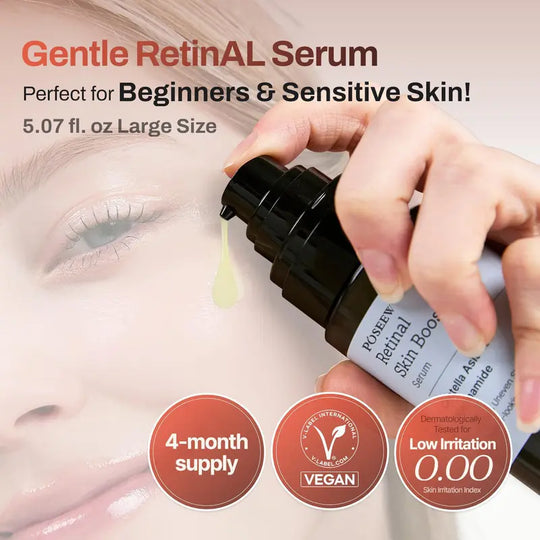Retinal Skin Booster Serum, Hydrating &amp; Moisturizing Face Essence for Glowing Skin tiktokshopspringglowup Luxury Lanolin Peptide Moisturizer Cream
