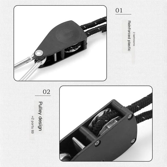 🪢Corde de camping portable et réglable🌳
