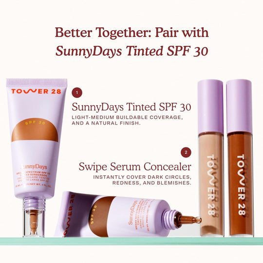 🔥 50% OFF TODAY! ✨ Hydrating Serum Concealer 💖 Medium-Full Coverage, Brightens Under Eyes &amp; Smooths Fine Lines