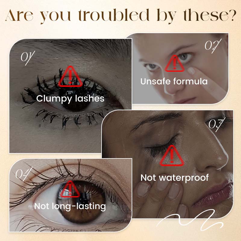 💐🔥 BUY 1 GET 1 FREE! 💥 Waterproof Curling &amp; Lengthening Mascara ✨ 24H Waterproof, Smudge-Proof, Volumizing &amp; Long-Lasting Curl 👁️💖