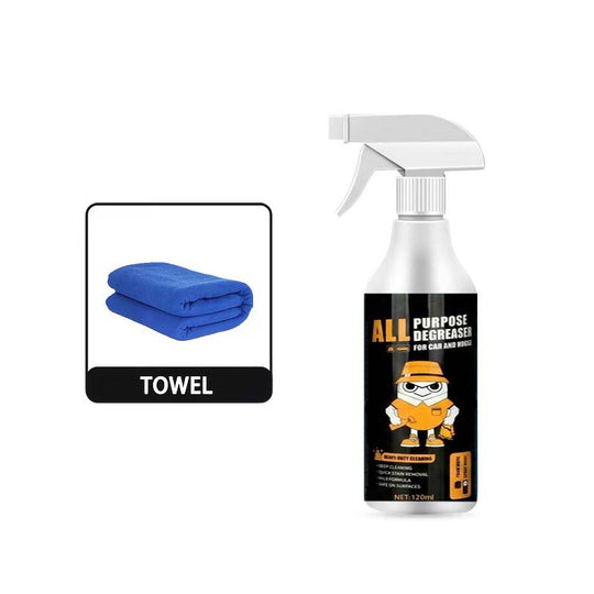 🧼 Buy 2 Get 1 Free! ✨ Heavy-Duty Interior Cleaner &amp; Degreaser – Multi-Surface, Quick Stain Removal, Safe Formula 🚗