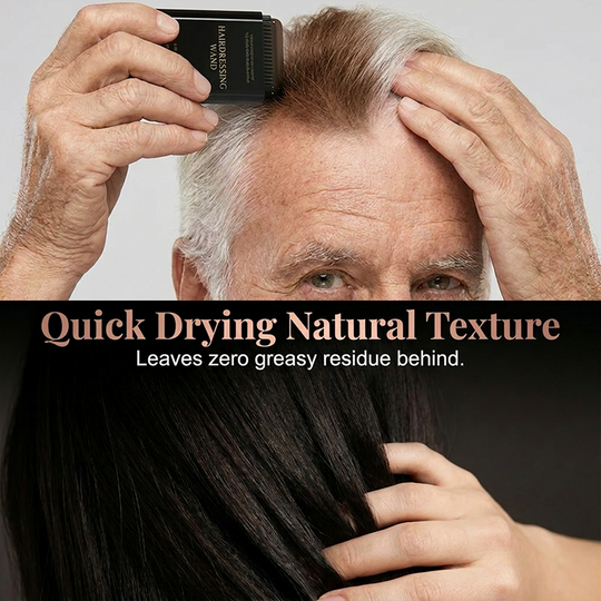 🔥 BUY 1 GET 1 FREE! 🖌️ Temporary Hair Dye Stick with Comb ✨ Instantly Covers Gray Hair &amp; Blends Naturally