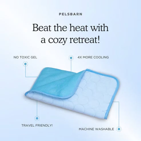 🧊 50% OFF TODAY! 🐶 Dog Cooling Mat (4X Cooling Effect) ✨ Instant Heat Relief &amp; All-Day Summer Comfort for Pets ☀️🐾