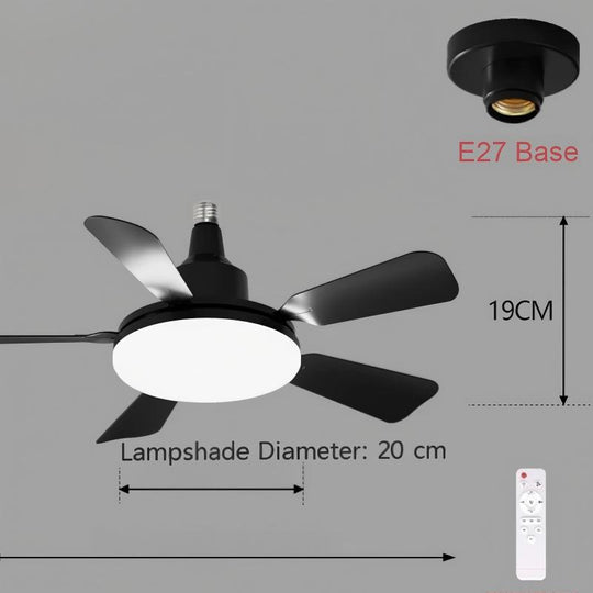 🏆LAST DAY SALE 50% OFF🔥SmartBreez 40W LED Ceiling Fan Light – 20.5 Ultra-Quiet with Remote 🎯 | E27 + FREE B22 Adapter 🔌 | For Bedroom 😴, Kitchen 👩‍🍳 &amp; Garage 🛠️