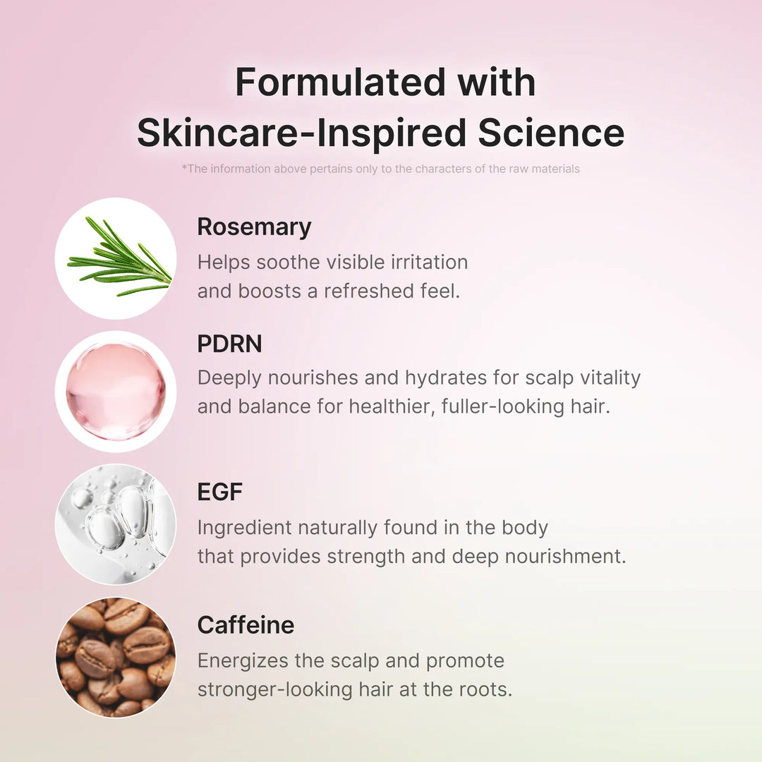 [medicube]Rosemary PDRN Spicule Scalp Serum (20ml) | Dry&amp;Oily,Flaky-lookingScalp1 KoreaHairCare,FreefromParabens,Silicones, Sulfates
