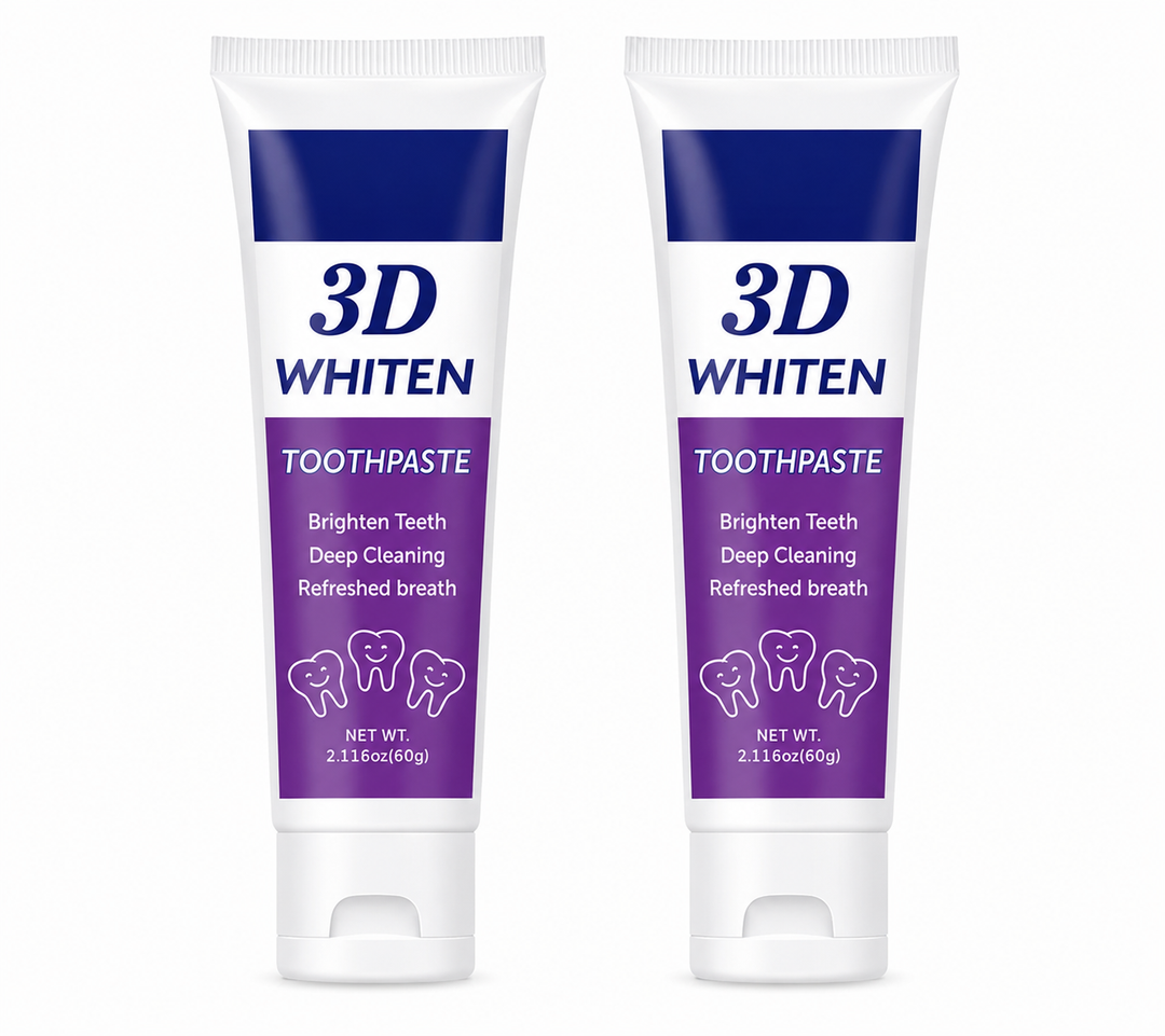🦷 50% OFF TODAY! ✨ 3D Whitening Toothpaste with Natural Extracts 🌿 Removes Surface Stains &amp; Reveals a Brighter Smile
