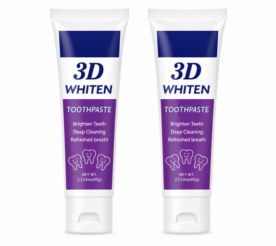🦷 50% OFF TODAY! ✨ 3D Whitening Toothpaste with Natural Extracts 🌿 Removes Surface Stains &amp; Reveals a Brighter Smile
