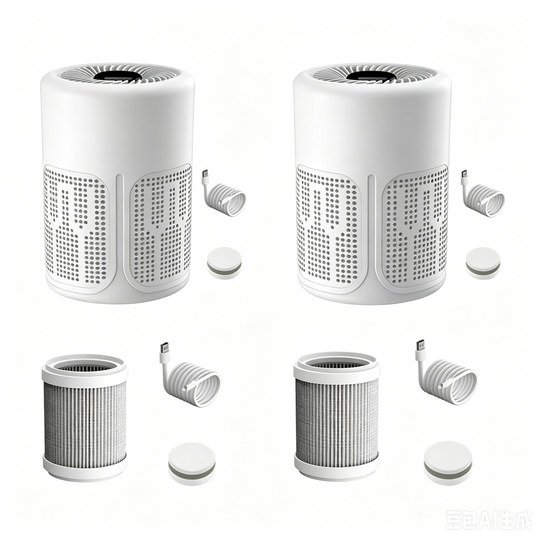 🌬️ 60% OFF NOW💧! 🔥 Compact home air purifier – 2026 bestseller – Quiet, energy-efficient, and perfect for allergy sufferers, dust, and pet hair 🏠