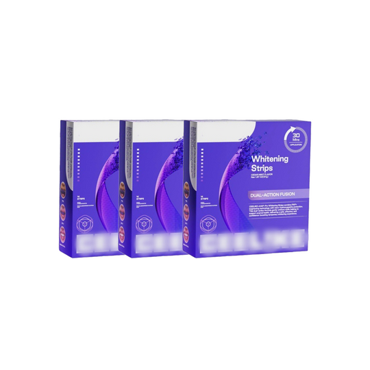 🦷Purple Teeth Whitening Strips - 7/21 Whitening Sessions - Safe for Enamel - Non Sensitive Teeth Whitening - Peroxide-Free