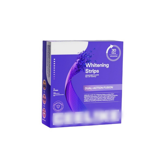 🦷Purple Teeth Whitening Strips - 7/21 Whitening Sessions - Safe for Enamel - Non Sensitive Teeth Whitening - Peroxide-Free