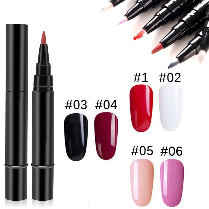 📢📢Limited Time Buy 1 Get 1 Free Only: £9.99‼️💅One Step Nail Gel Pen 🎁Free Gift -Mini Portable UV Nail Lamp✨