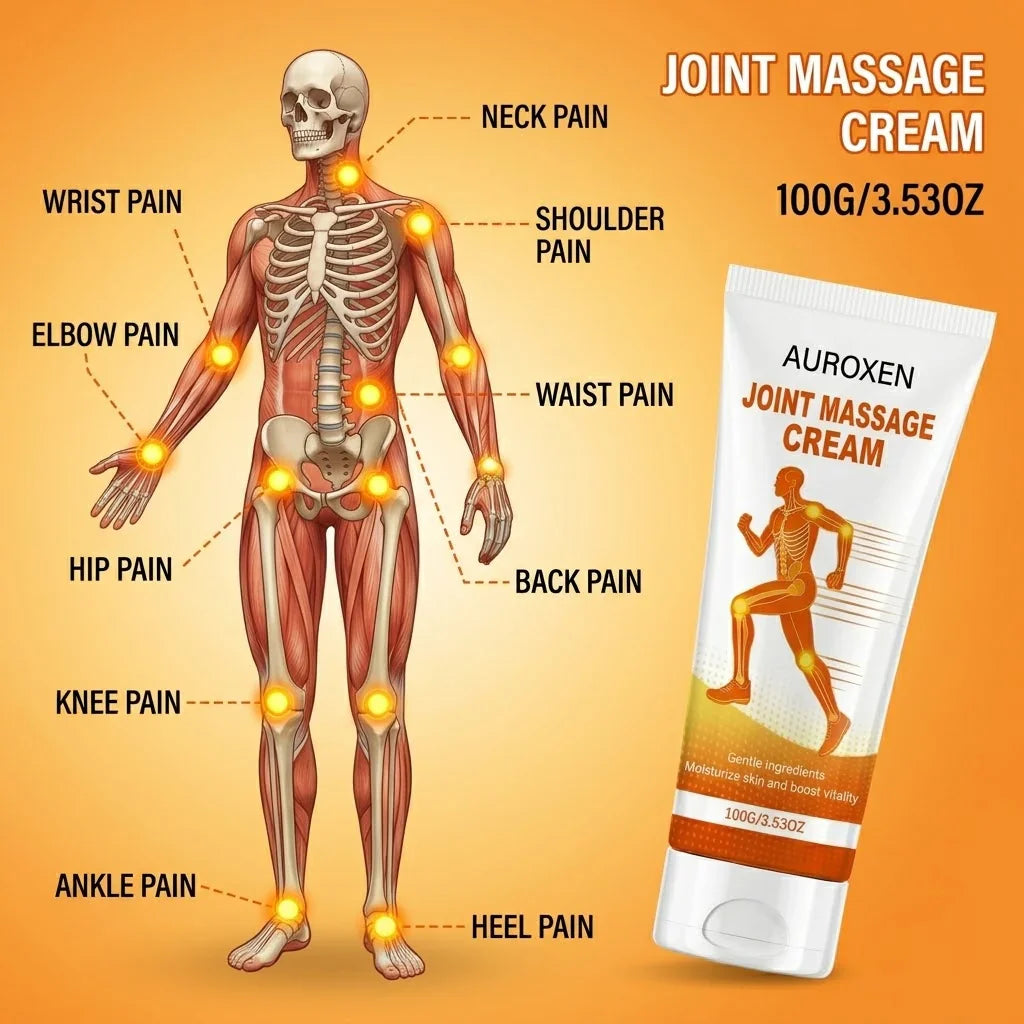 Auroxen™ Krém pro okamžitou úlevu kloubů &amp; svalová masáž