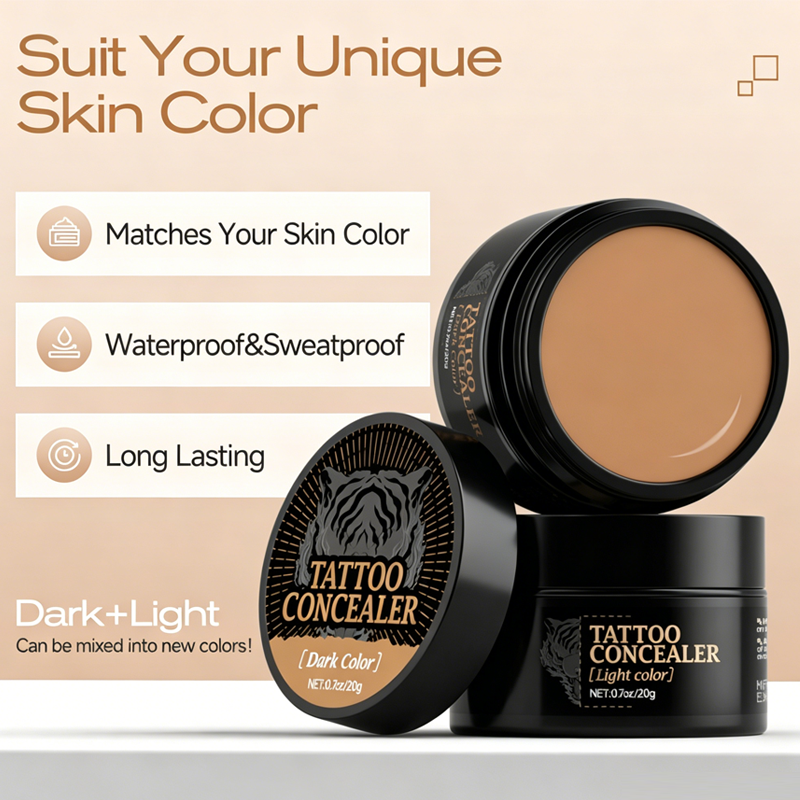 🥳2026 HOT SALE🥳💞50K+ SOLD!🎨🛡️ 50% OFF! Waterproof Scar Concealer – Dual‑shade custom match, covers scars &amp; birthmarks. Sweat‑proof, all‑day wear. 💪✨