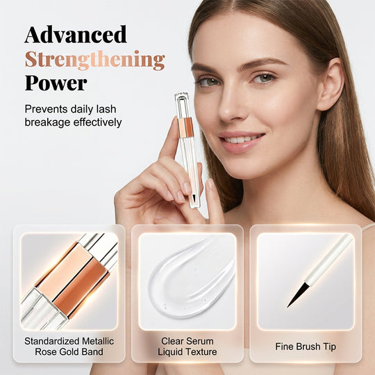 ✨ Nourishing Eyelash Serum for Longer &amp; Thicker-Looking Lashes (3ml) 💖 Strengthens, Conditions &amp; Enhances Natural Lash Beauty 👁️
